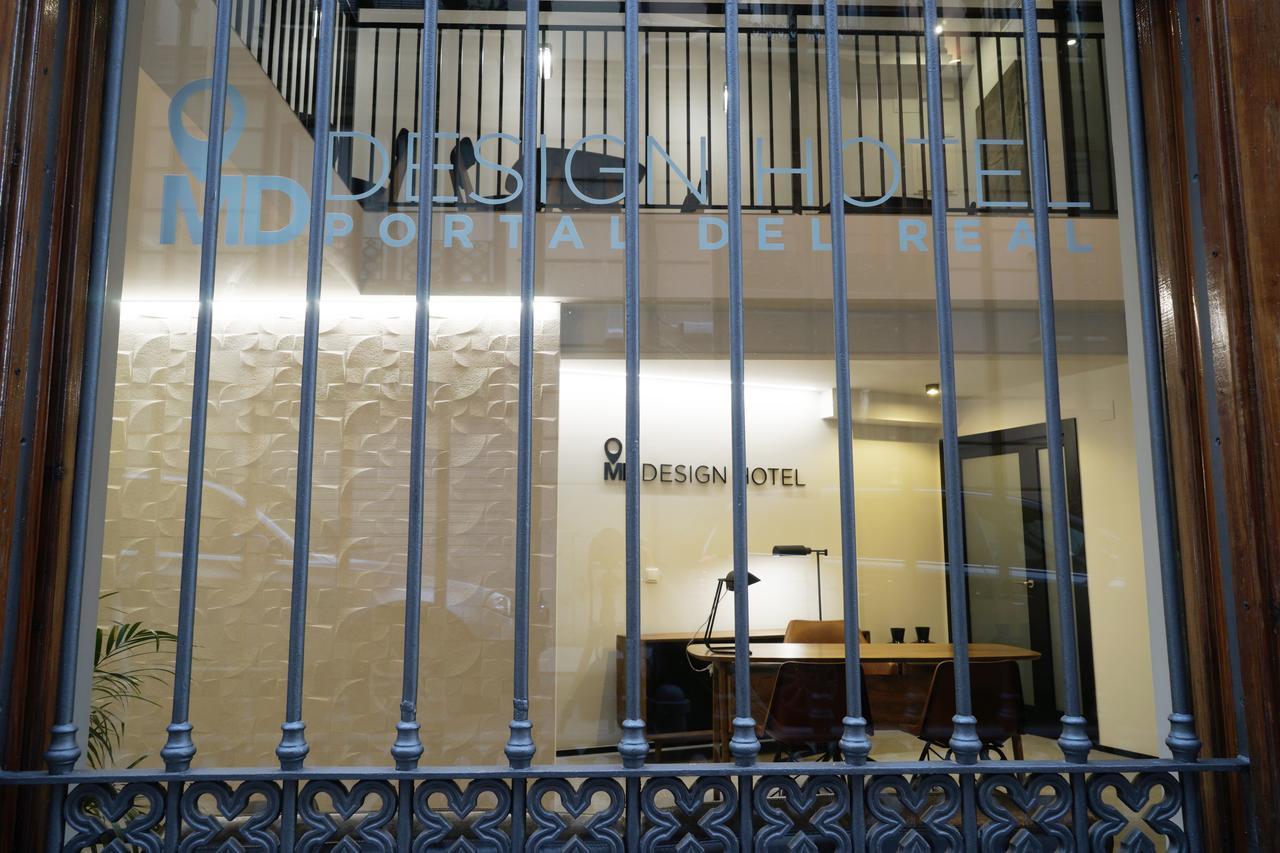 Md Design Hotel - Portal Del Real Valencia Exterior photo